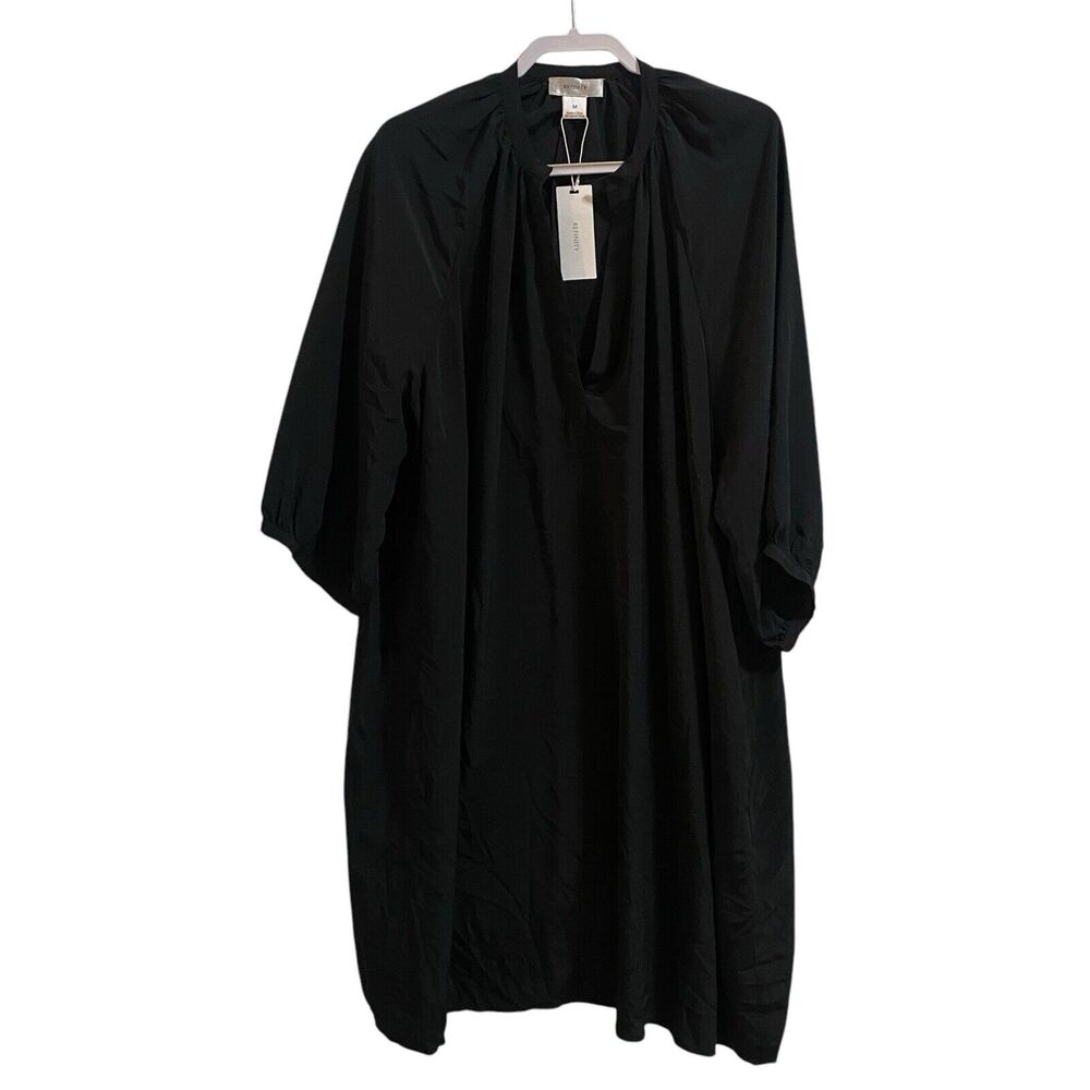 Refinity‎ City Chic Womens Medium Lagenlook Black Witchy Whimsygoth Fairy Dress